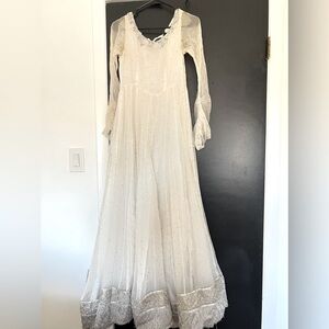 Faiza Saqlain White Dress (Esme)